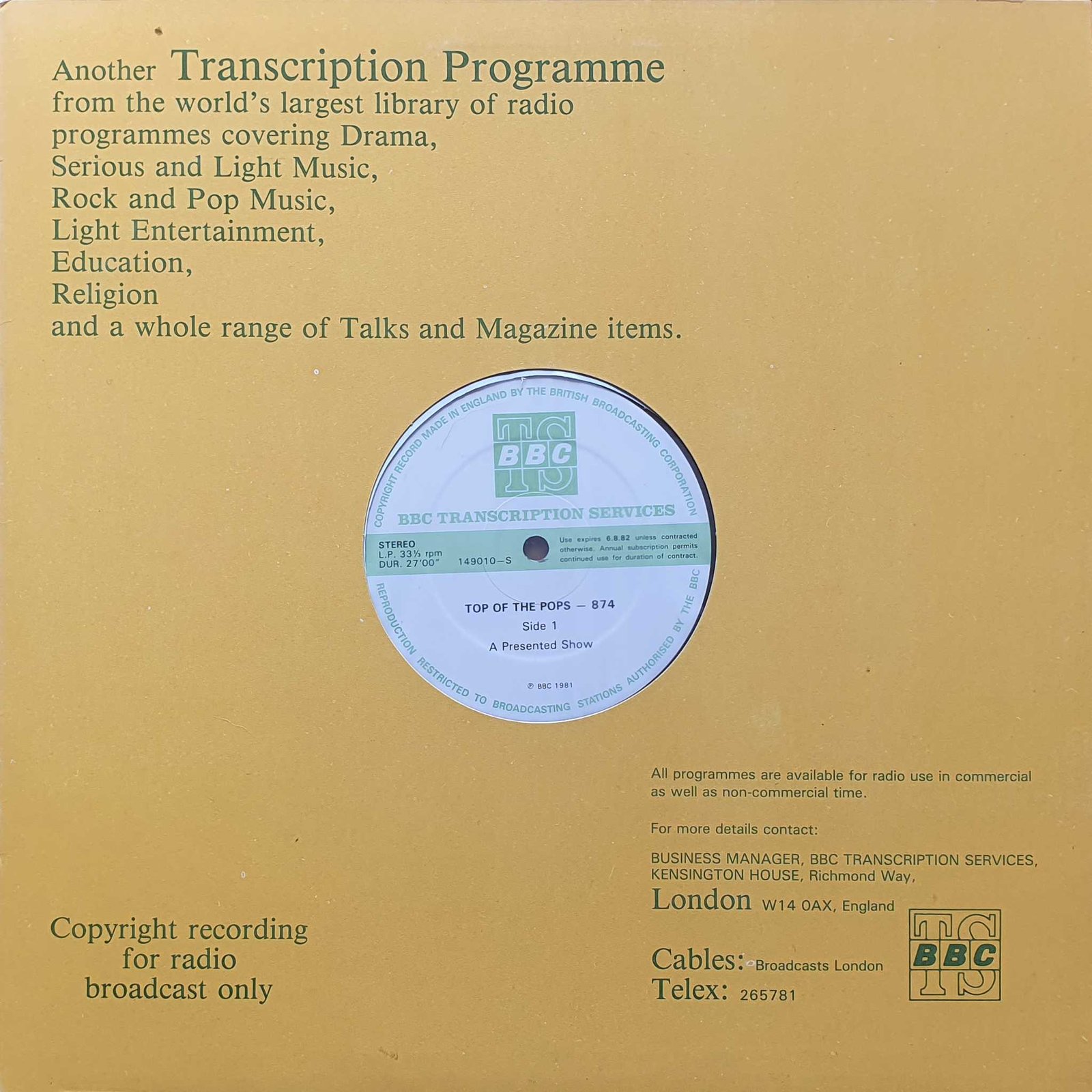 Picture of 149010 - S cover